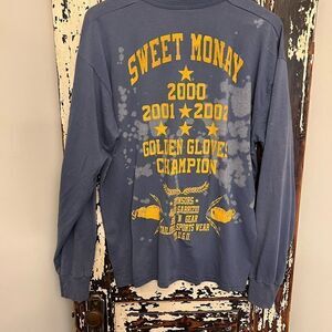 Customized Men’s Golden Gloves Sweet Monay Boxing Champion. XL.